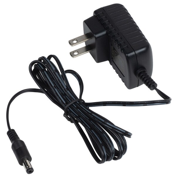 Main product image for 9 VDC 1A AC Adapter with 6 ft. Cord 2.1 x 5.5mm Cent 120-060